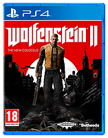 Игра Sony PlayStation 4 Wolfenstein II: The New Colossus Немецкая Версия Б/У Хороший