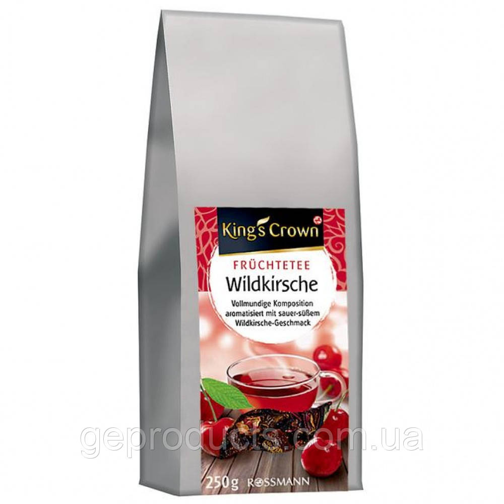 Чай з вишнею Kings Crown Wild Kirsche 250g. Німеччина
