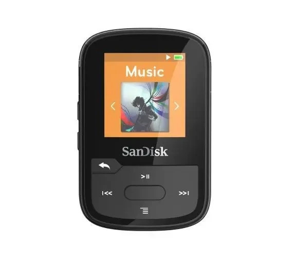 Компактный MP3 плеер SanDisk Clip Sport Plus 32GB Black - фото 1 - id-p1881980838