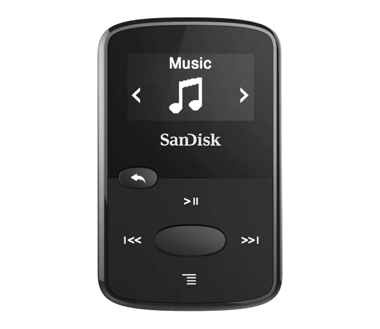 Компактний портативний програвач Sandisk Sansa Clip Jam Black 8GB (SDMX26-008G-G46K)