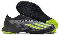Сороконожки Adidas X Crazyfast.1 Laceless TF / сороконожки адидас / Кроссовки для футбола Футбольная обувь