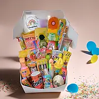 Уникальный подарочный набор с конфетами и яркой игрушкой, сладкий подарок для ребенка, угощения для детей