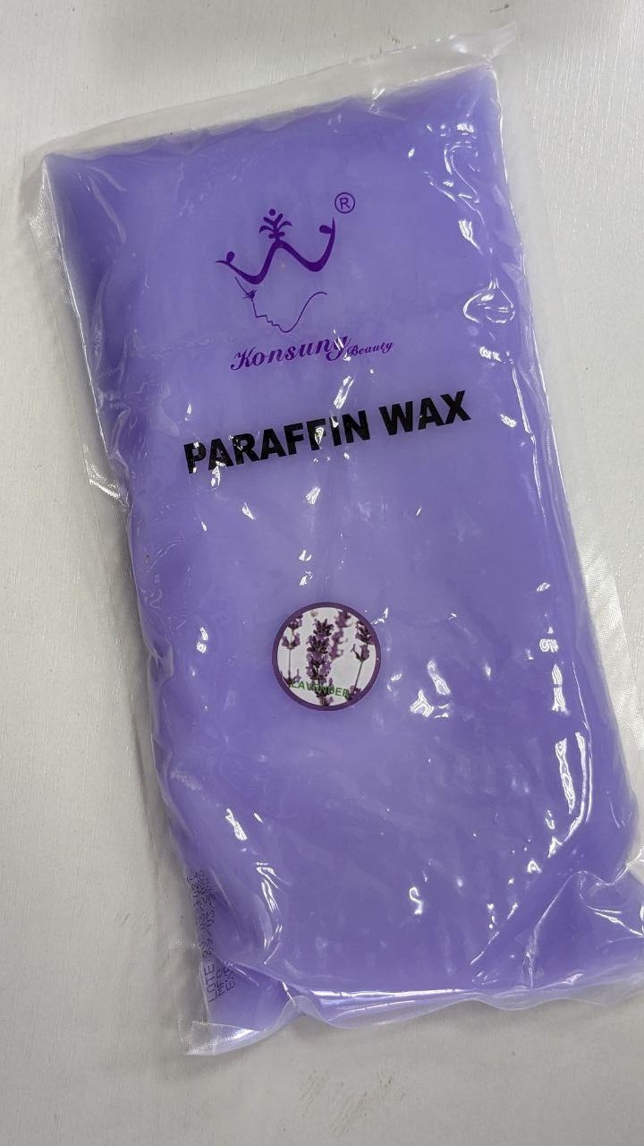 Косметичний парафін Konsung для парафінотерапії, 450г (лаванда), фото 1