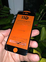 Защитное стекло iphone 6/6s black Отличное качество