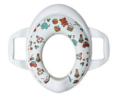 Сидіння для дитини на унітаз TOYS, м'яка з ручками CUCER