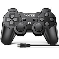 Беспроводной контроллер VOYEE, совместимый с PlayStation 3, PS-3, обновленный джойстик