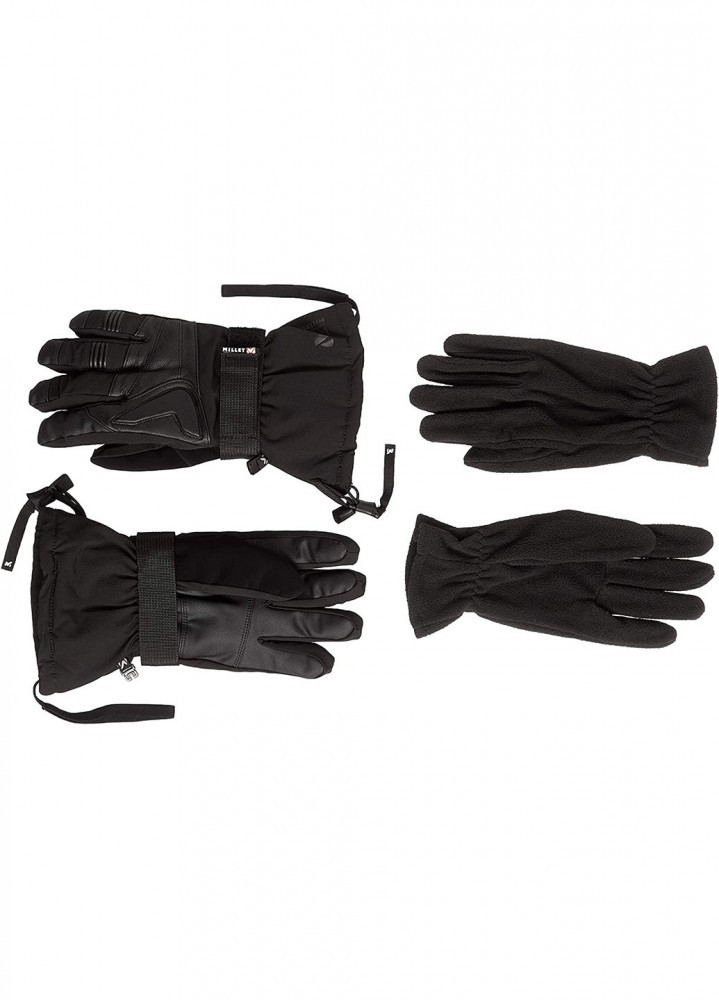 Рукавиці гірськолижні Millet Long (3 in 1) M Dryedge Gloves Сірий MIV8461-M - фото 4 - id-p2079579943