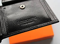 Мужской кожаный кошелек Louis Vuitton black Отличное качество