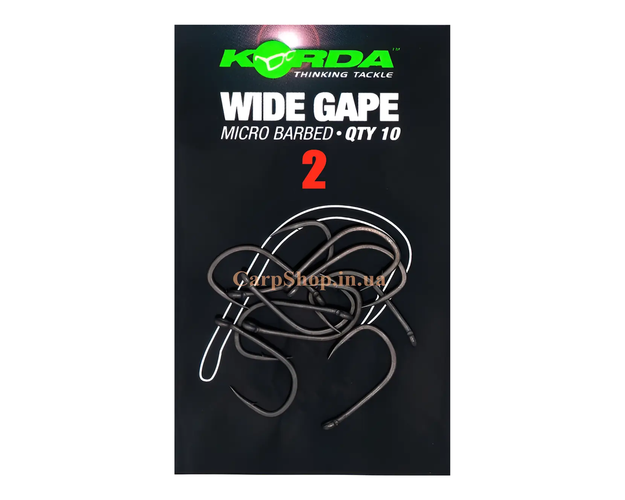 Гачки Korda Wide Gape №2, фото 1