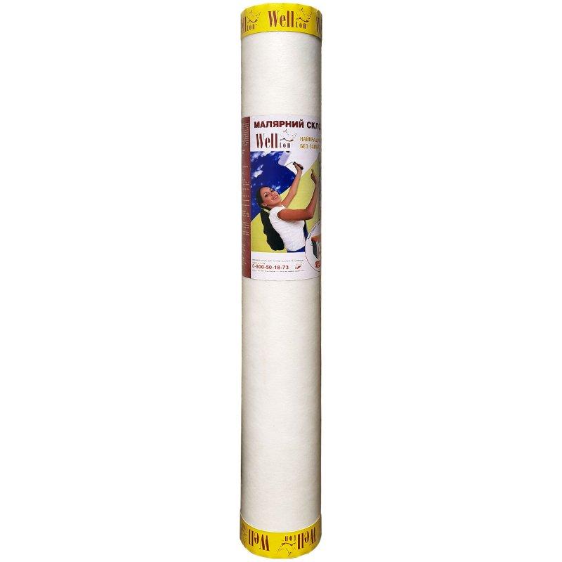 Малярний склохолст "павутинка" Wellton Light 30 гр/м.кв., 1*50м