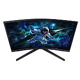 Монітор Samsung 27" Odyssey G5 S27CG550 Black (LS27CG550EIXUA) VA Black Curved 165Hz, фото 4