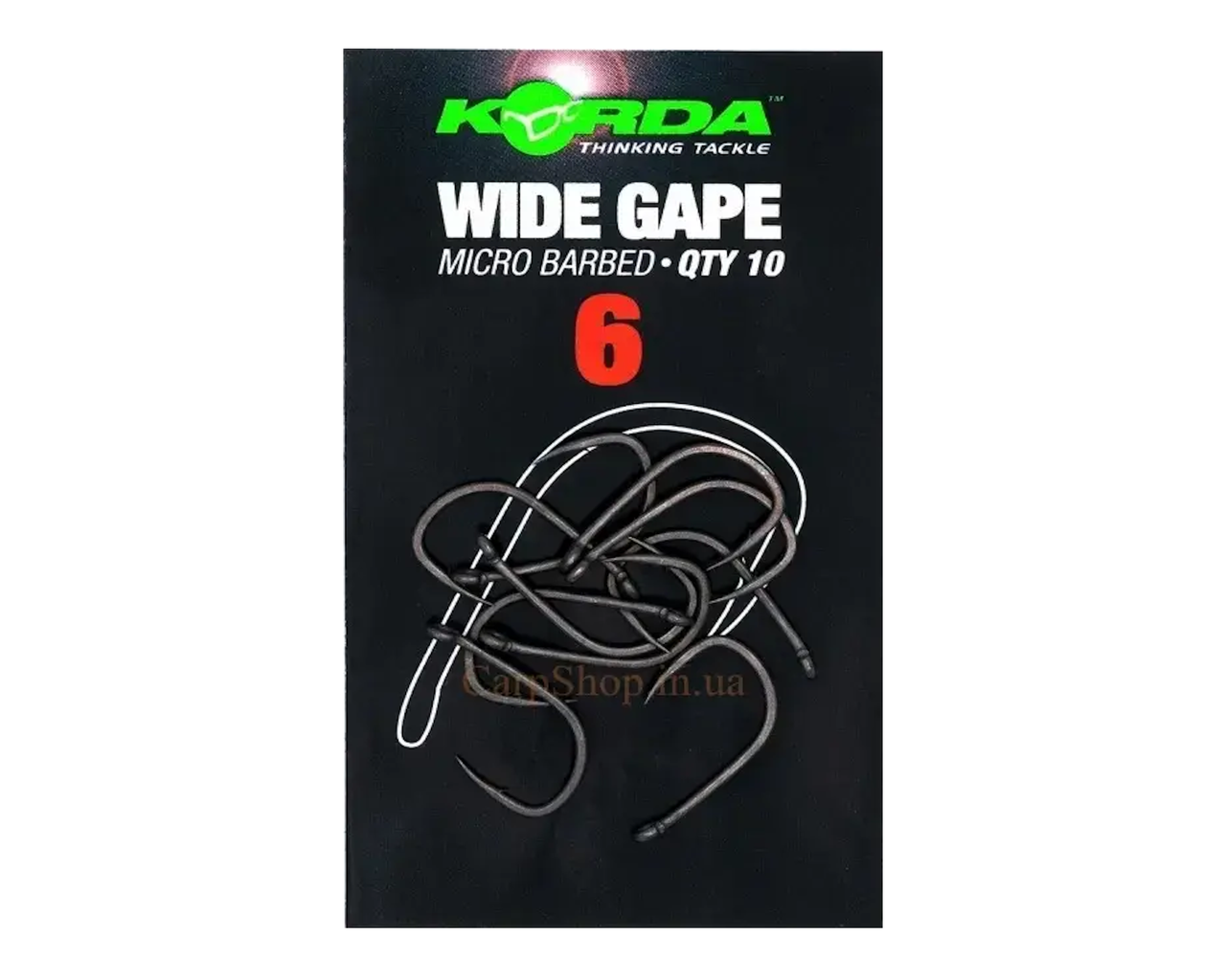 Гачки Korda Wide Gape №6
