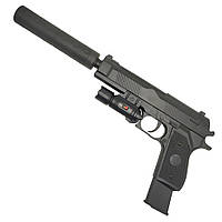 Детский игрушечный пистолет K2012-D, на пульках Seli Дитячий іграшковий пістолет K2012-D, на кульках