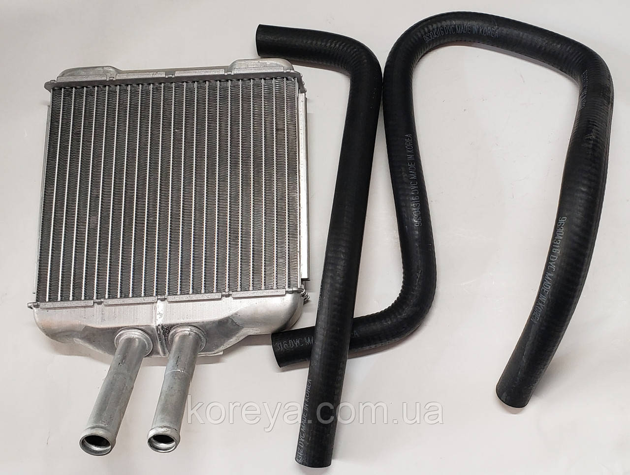 Радіатор опалення Ланос оригінал + патрубки пічки 96231949, фото 1