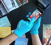 Перчатки iGlove blue Отличное качество