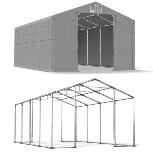 Тентовий гараж DAS WINTER MSD ПВХ 560 г/м 5 x 10 Висота 4 м