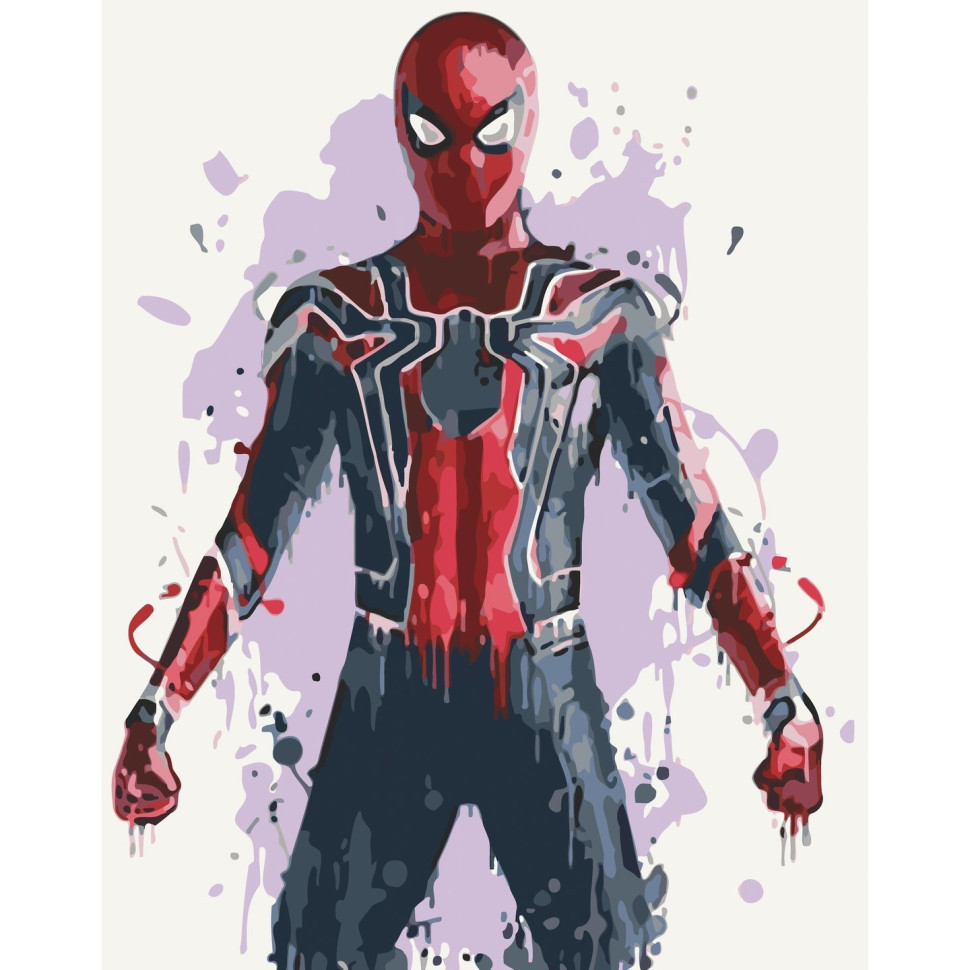 Картина за номерами без підрамника "Spider-Man" Art Craft 16016-ACNF 40х50 см