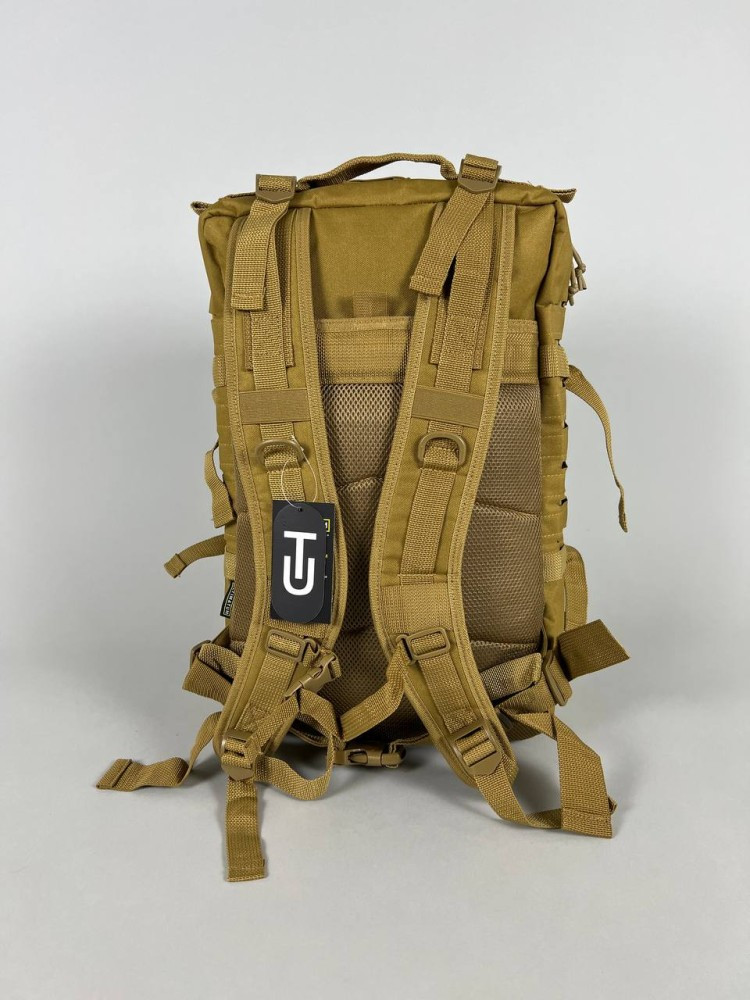 Штурмовий тактичний рюкзак для військових на 50л койот А416 - фото 1 - id-p2079580015
