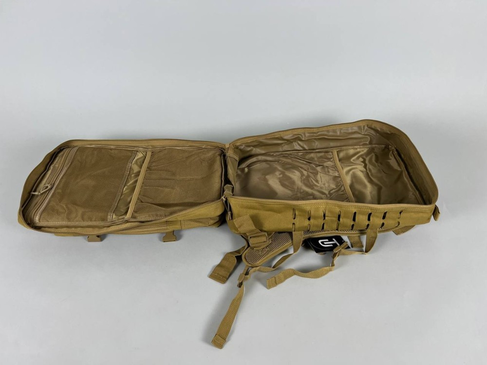 Штурмовий тактичний рюкзак для військових на 50л койот А416 - фото 6 - id-p2079580015