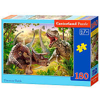 Пазли Castorland 018413 "Динозаври", 180 ел.