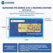 Підігрівач (нижній підігрів) SUNSHINE SS-T12A X3 (iPhone X/XS/XS Max)