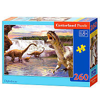 Пазли 260 ел. Castorland 26616 "Динозаври"