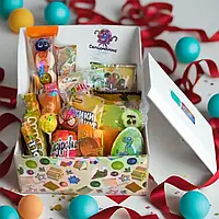 Подарок для ребенка на праздник, Подарочный бокс для именинника, Коробка со сладостями