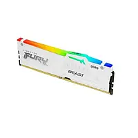 Оперативная память Kingston FURY 16 GB DDR5 5200 MHz Beast RGB EXPO (KF552C36BWEA-16) White