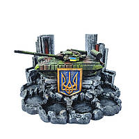 " Український танк Т64 БВ" декоративна підставка для алкоголю, тематичний Міні Бар Отличное качество