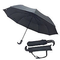 Мужской зонт полуавтомат Toprain с куполом 118 см на 10 спиц #09011