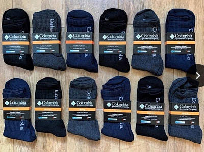 Упаковка 12 пар термошкарпетки чоловічі влагоотводящие  /Термошкарпетки до мінус 25