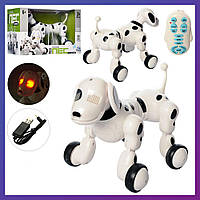 Детский Робот Интерактивная собака на пульте RC 0006 музыка звук свет ездит танцует