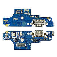 SM Разъём зарядки для Motorola G10/ G20/ G30 (XT2127/ XT2128/ XT2129) на плате с микрофоном и компонентами