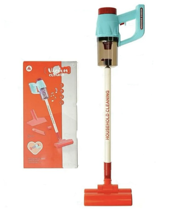 Дитяча іграшка пилосос HJ196B зі звуковими та світловими ефектами.