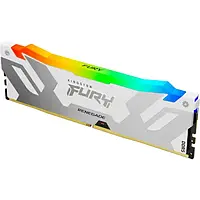 Оперативная память Kingston FURY 32 GB DDR5 6000 MHz Renegade RGB (KF560C32RWA-32) Silver White