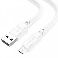 SM  SM Кабель Borofone BX81, USB-Micro, 2.4A, длина 1м, White, BOX