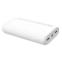 Портативная прочная зарядка Power bank XO PR127 PD20W+QC22.5W 20000 mAh 2USB/1Type-C Белый ler,