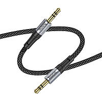 SM  SM AUX кабель Hoco UPA26 Jack 3.5 to Jack 3.5 1m черный