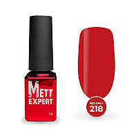 Гель-лак Mett Expert Red only №218 Красная роза 7 г