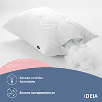 Подушка 40х60 антиаллергенная стеганая Nordic Comfort+ с молнией ТМ IDEIA