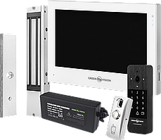 SM  SM Комплект контроля доступа с магнитным замком 280 кг и домофоном GV-901