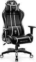 Компьютерное кресло для геймера Diablo Chairs X-One 2.0 King Size Black/White