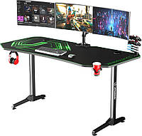 Геймерский игровой стол Ultradesk Frag XXL Green