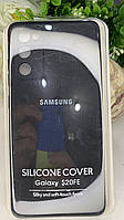 Чохол Samsung Galaxy S20 FE Оригінальний чохол Silicone Case Full для Samsung чорний