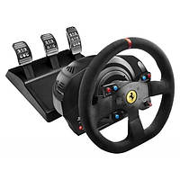 Комплект (руль, педали) ThrustMaster T300 Ferrari Integral RW Alcantara edition Black (4160652)