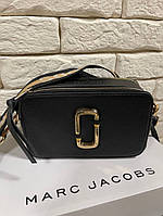 Жіноча сумка клатч Marc Jacobs 21*13*7 чорна\золота (уцінка) Отличное качество