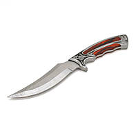 SM Нож для кемпинга SC-898, Wood+Steel, Чехол