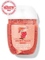 Антисептик для рук Гель, Санітайзер Bath & Body Works Pocketbac (Snowy Peach Berry), 29 мл