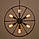 Підвісний світильник [Loft Steampunk Wheel Black Star — 6 Lamp Edisons ], фото 2
