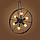Підвісний світильник [Loft Steampunk Wheel Black Star — 6 Lamp Edisons ], фото 4